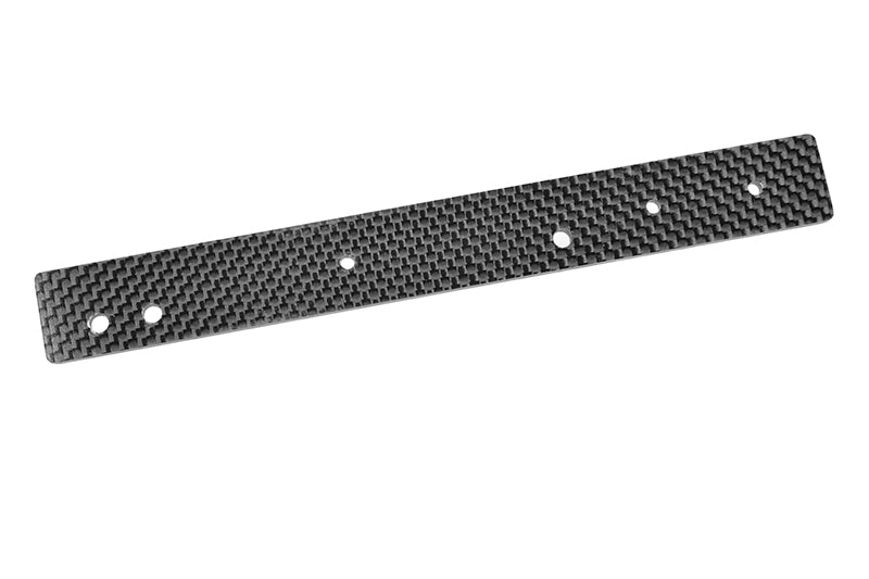Chassis Stiffener Sheet - XTR - Rear - Graphite 3mm - 1 Pc