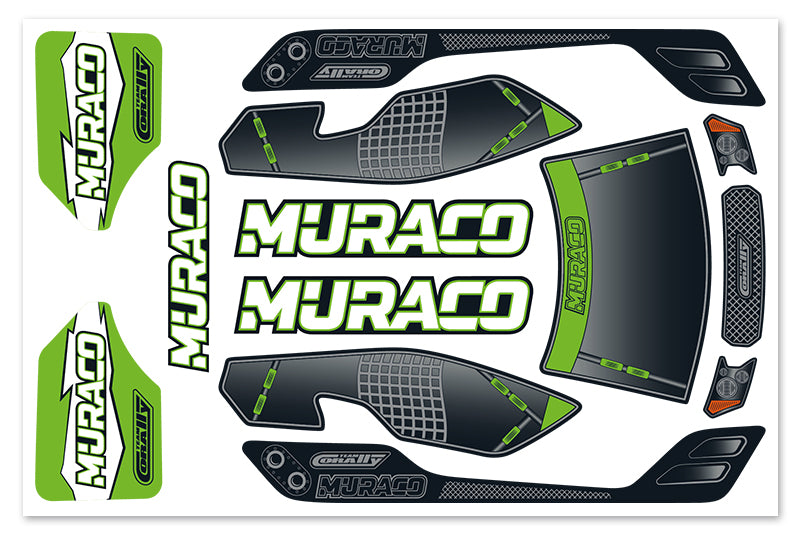 Body Decal Sheet - Muraco XP 6S - 1 pc