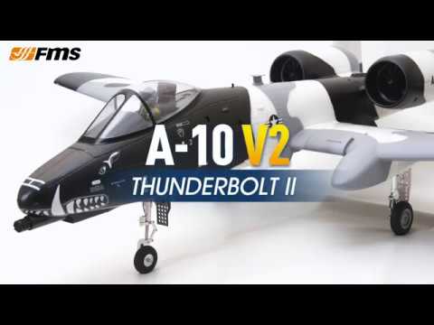 FMS EDF Jet Twin 70mm A-10 Thunderbolt II V2 PNP