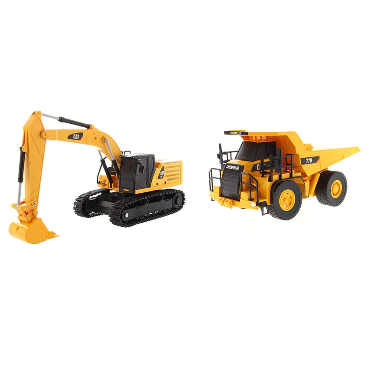 1:35 RC Cat 336 Hydraulic Excavator + 770 Mining Truck