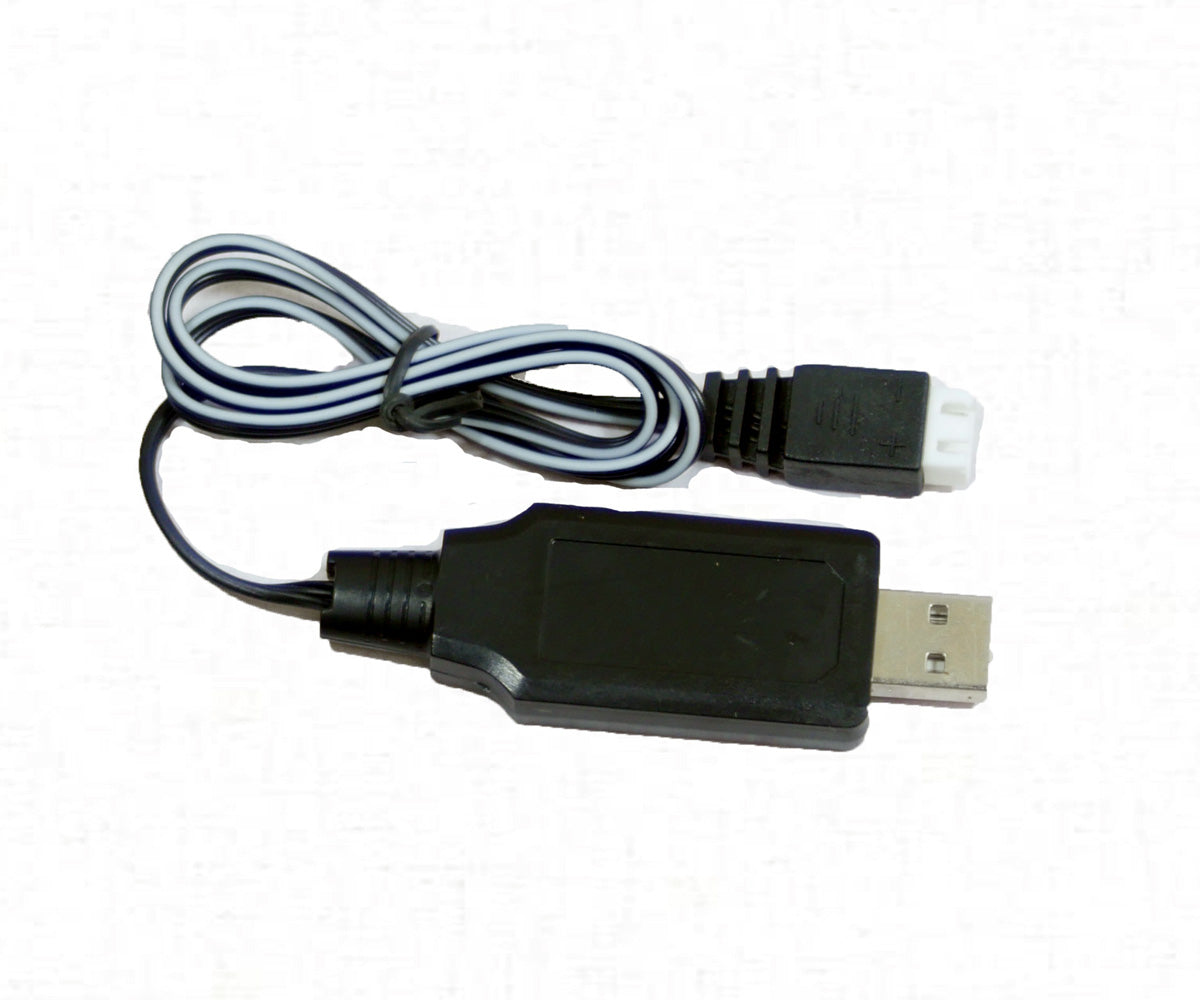 USB Charger with Cable, for CAT 1/20 Scale RC 330D Excavator