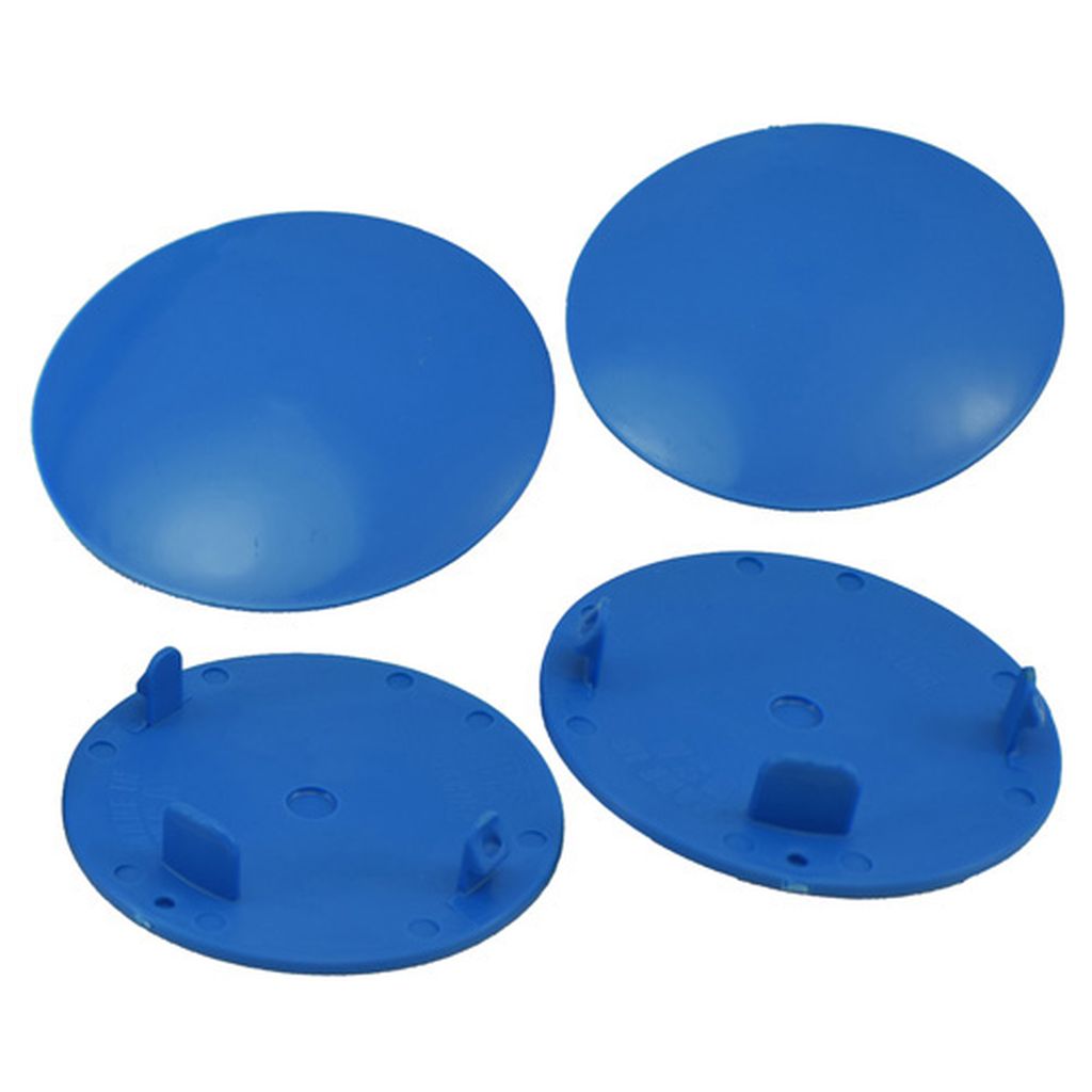 Snap-In Mud Plugs for Speedway Wheels (Blue)