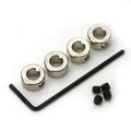 1/16" Dura Collars Nickel Plated