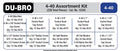 4-40 Hardware Assortment Kit, 228pcs