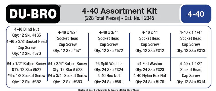 Standard Kit Bundle, 3 Boxes, 612pcs Total
