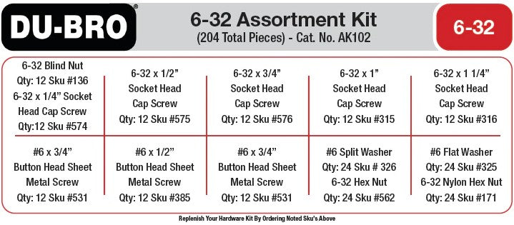Standard Kit Bundle, 3 Boxes, 612pcs Total