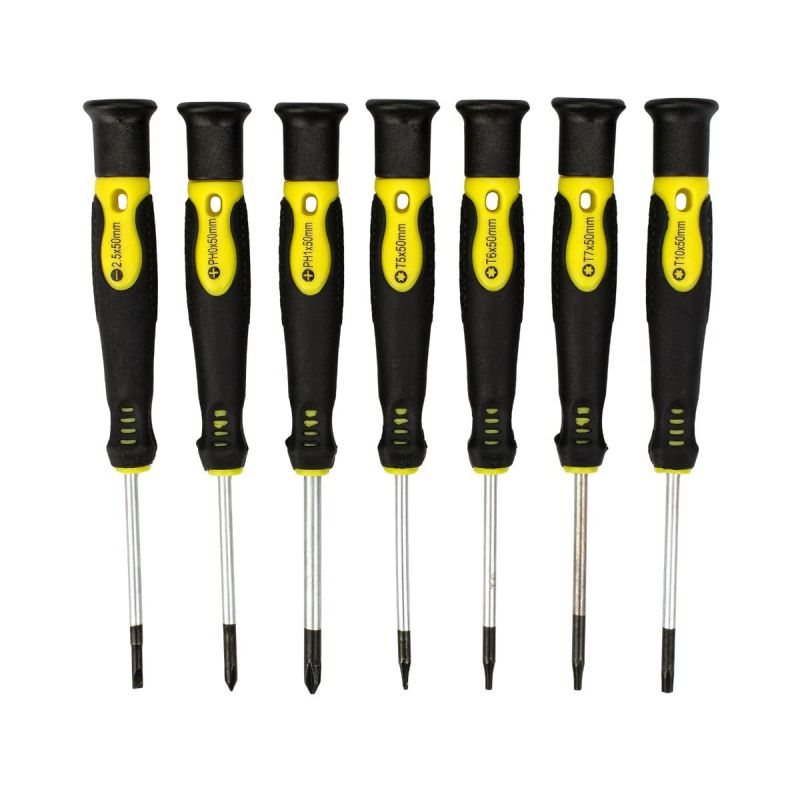7pc Precision Screwdriver Set, Carded
