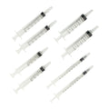 8pc Syringe Assortment, Poly Bag