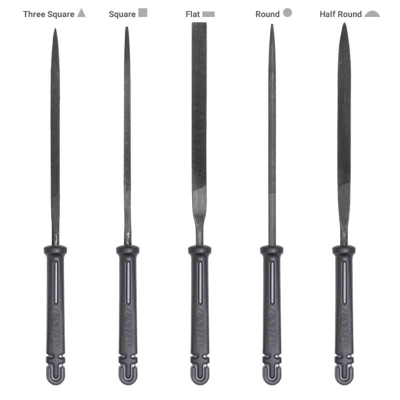 Needle File Set with File Block