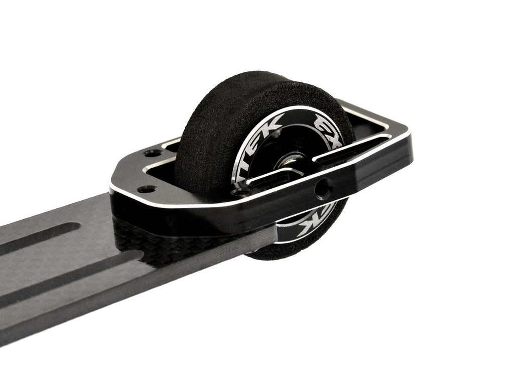 Drag Slash Pro Wheelie Bar Set 3mm CF with Single Wheel Style