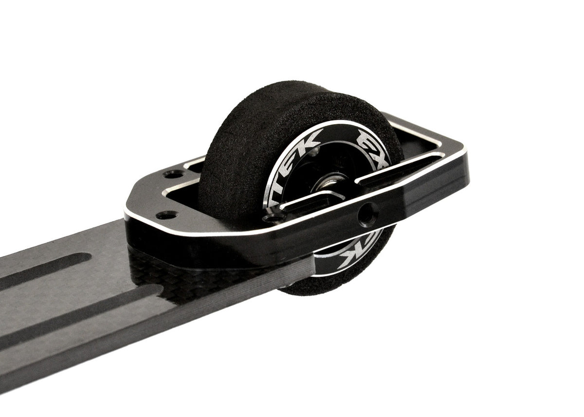 Drag Slash Pro Wheelie Bar Set 3mm CF with Single Wheel Style