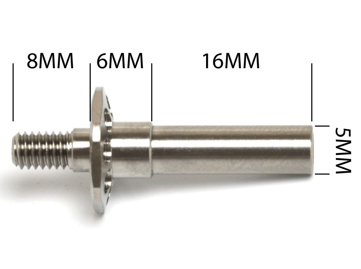 Vader Sprint Ti5 Front Axles, Adjustable