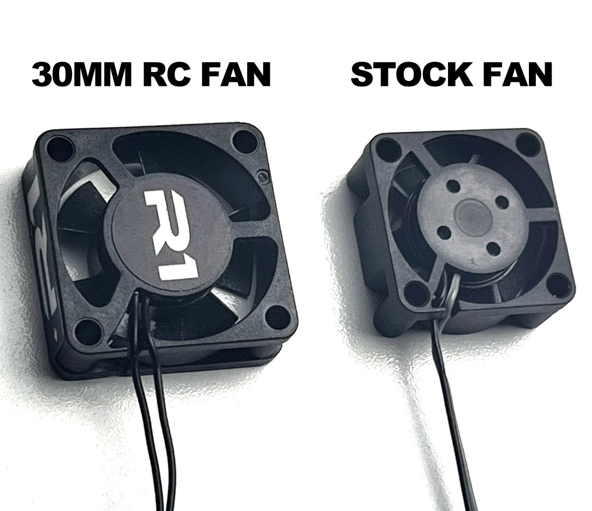 Losi Nascar Alloy 30mm Fan Mount, 6061