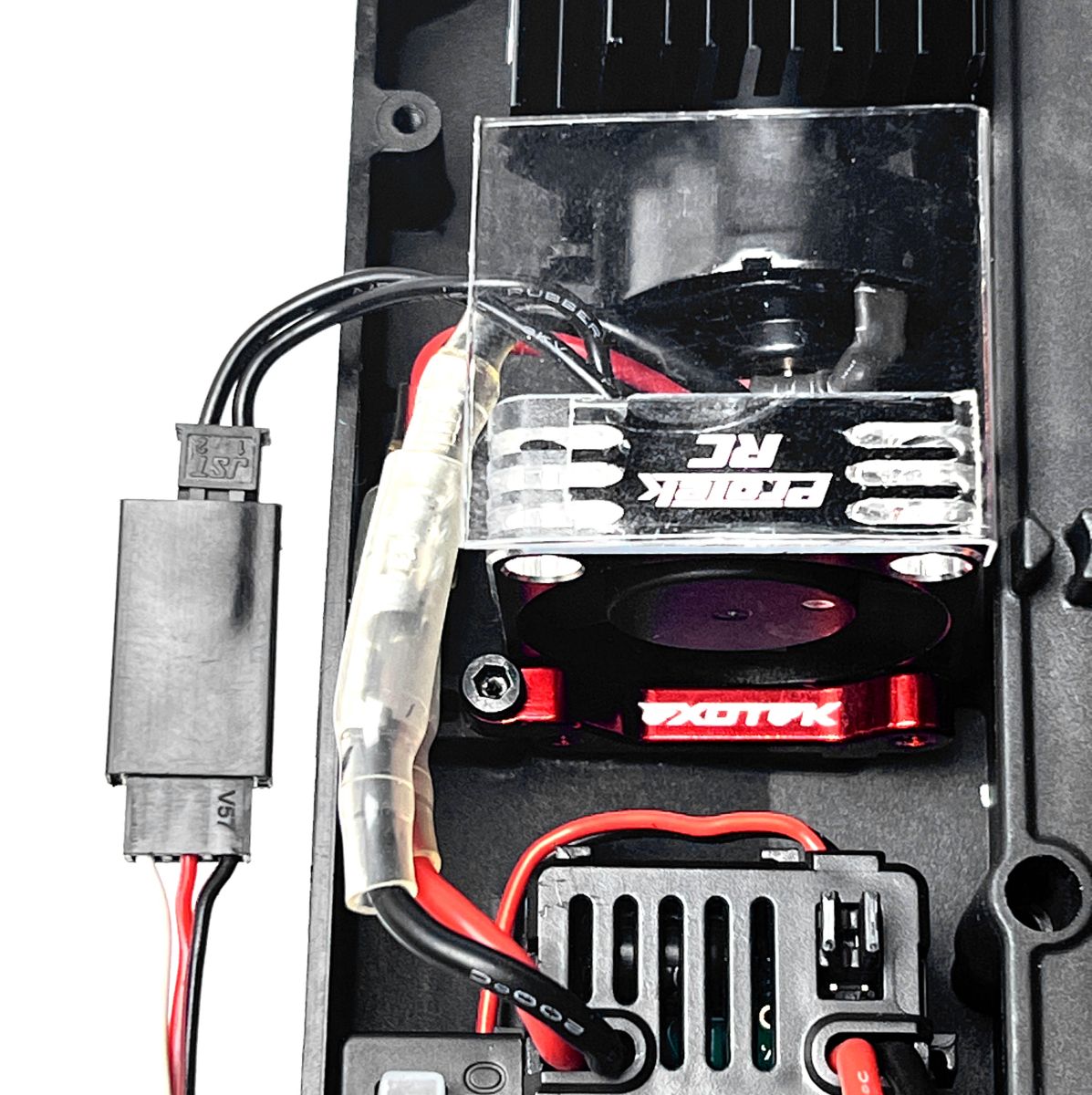 Losi Nascar Alloy 30mm Fan Mount, 6061