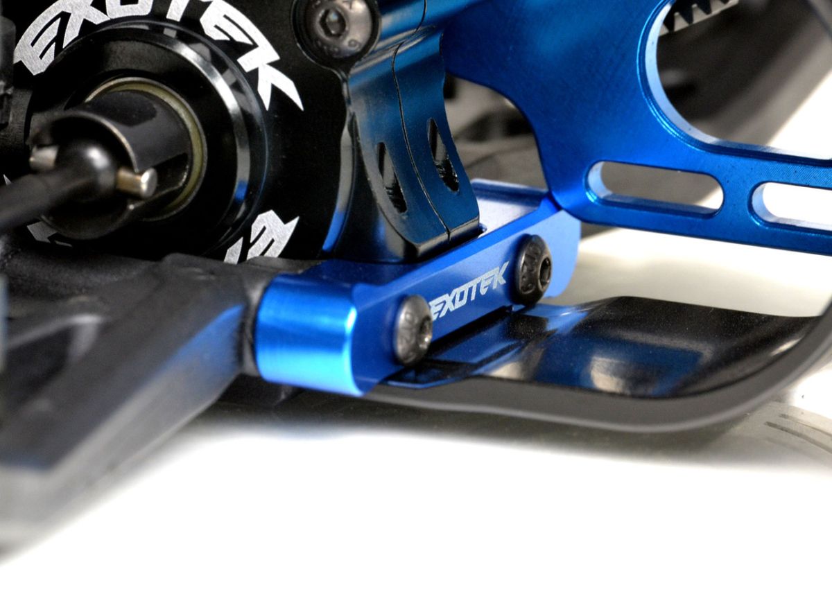 Associated Pro2 SC10 RB10 SR10 B5 HD Rear Arm Mount (D), 7075