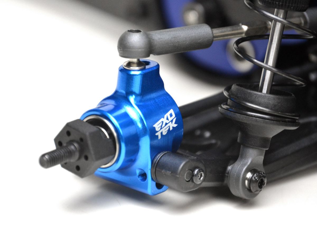 Associated Pro2 SC10 RB10 SR10 B5 HD Rear Hub Set, 7075 Alloy