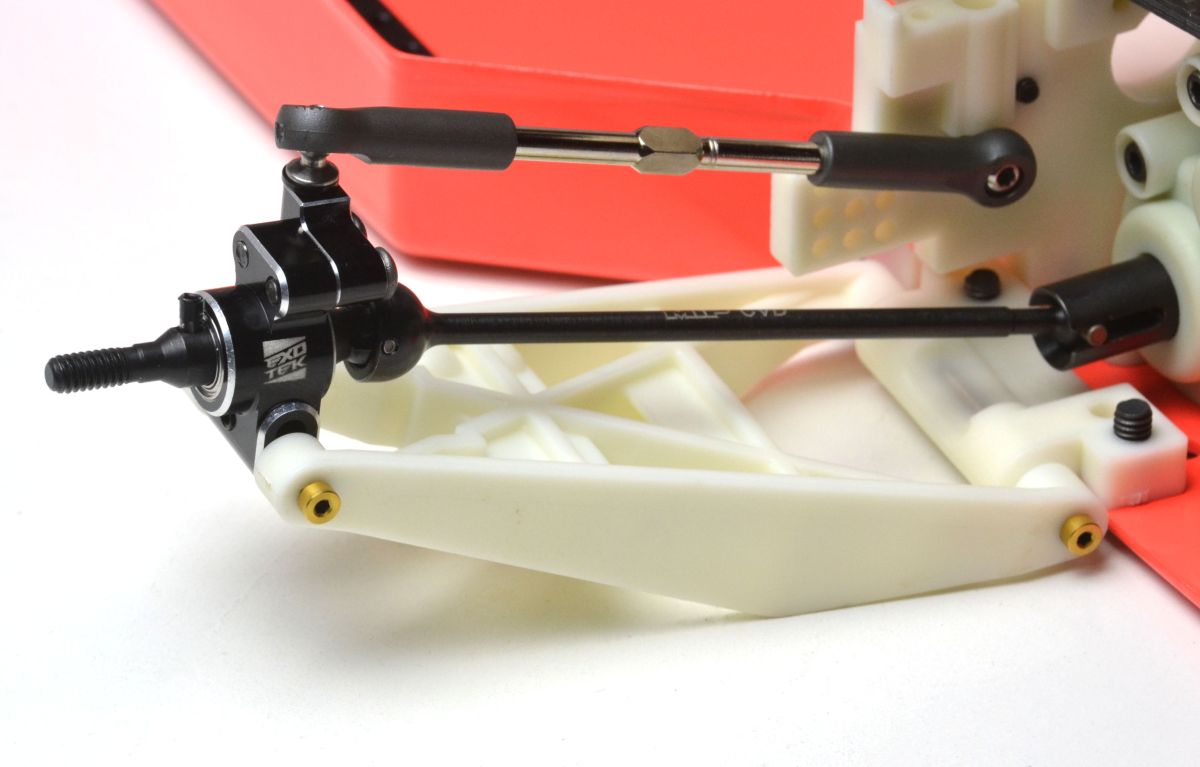 RC10T Bolted Hinge Pins (4), Rear Arms, Steel with Nitride