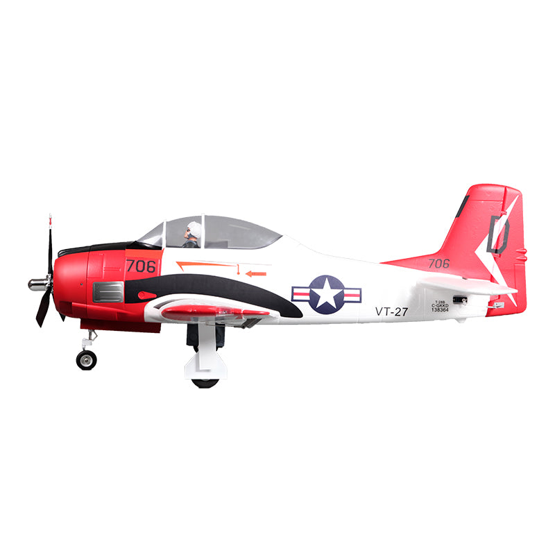 FMS 1400mm T-28D Trojan V4 Red PNP