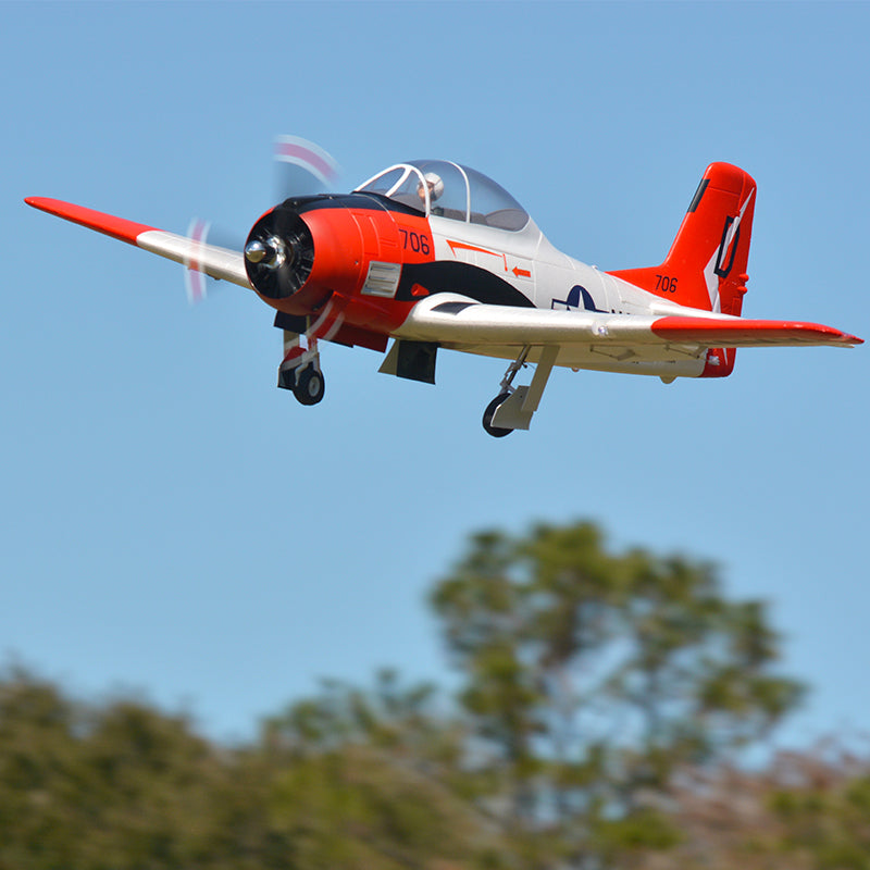 FMS 1400mm T-28D Trojan V4 Red PNP