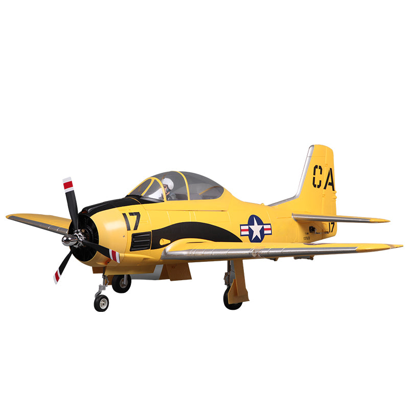 FMS 1400mm T-28D Trojan V4 Yellow PNP (Discontinued)