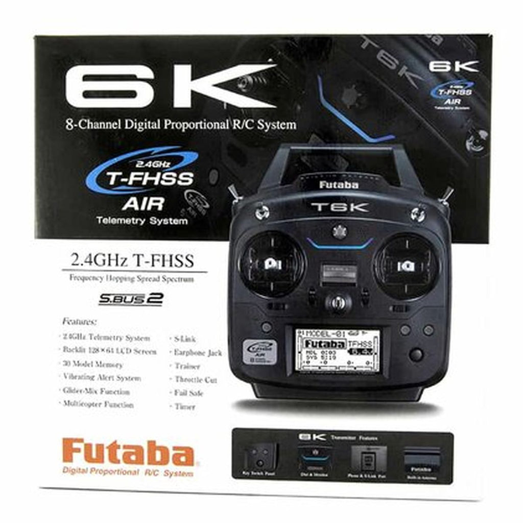6K-V3STransmitter - 8-Channel Digital Proportional RC System