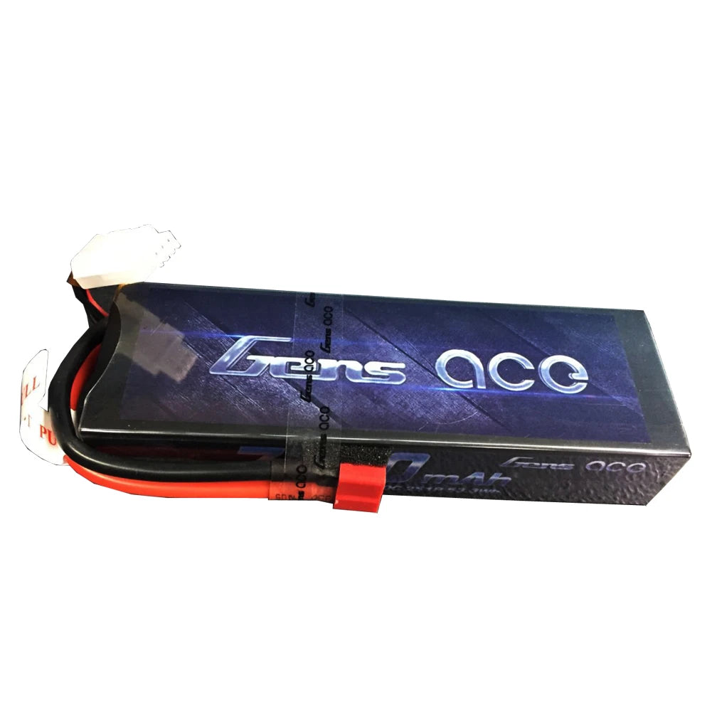 Gens ace 7200mAh 2S 70C 7.4V HardCase Lipo Battery Pack 21# with Deans Plug