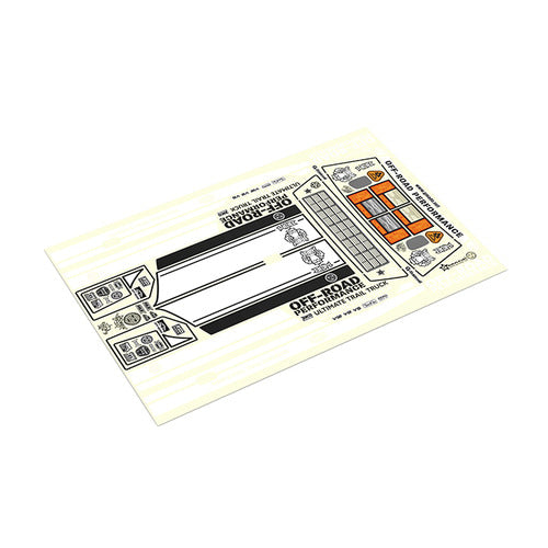 Decal Sheet, for GS02 BOM