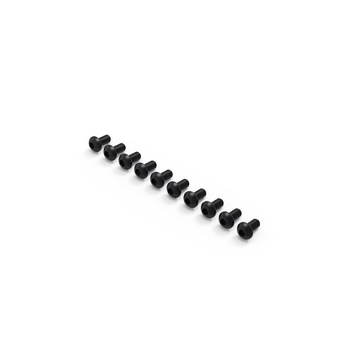 3x6mm Round Head Hex Wrench Bolt (10 screws)