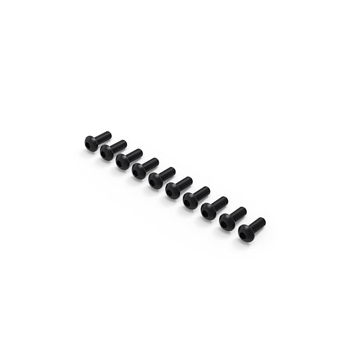 3x8mm Round Head Hex Wrench Bolt (10 screws)