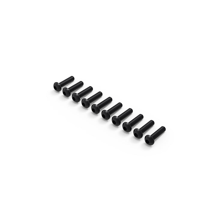 3x12mm Round Head Hex Wrench Bolt (10 screws)