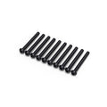 3x30mm Round Head Hex Wrench Bolt (10 screws)
