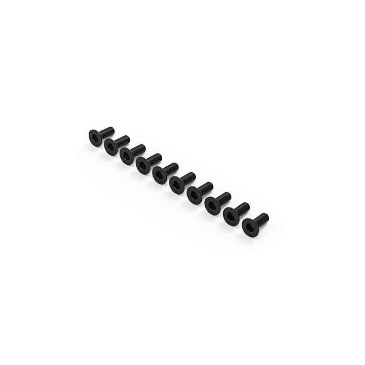 3x8mm Flat Head Hex Wrench Bolt (10 screws)