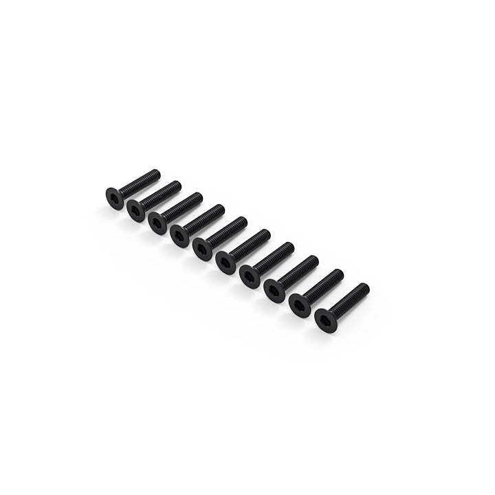 3x15mm Flat Head Hex Wrench Bolt (10 screws)