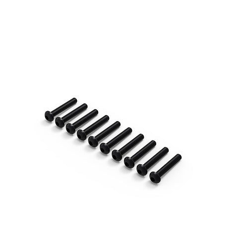 3x18mm Round Head Hex Wrench Bolt (10 screws)