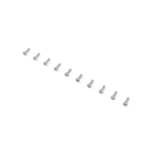 2x6mm Nickel Round Head Tapping Screw