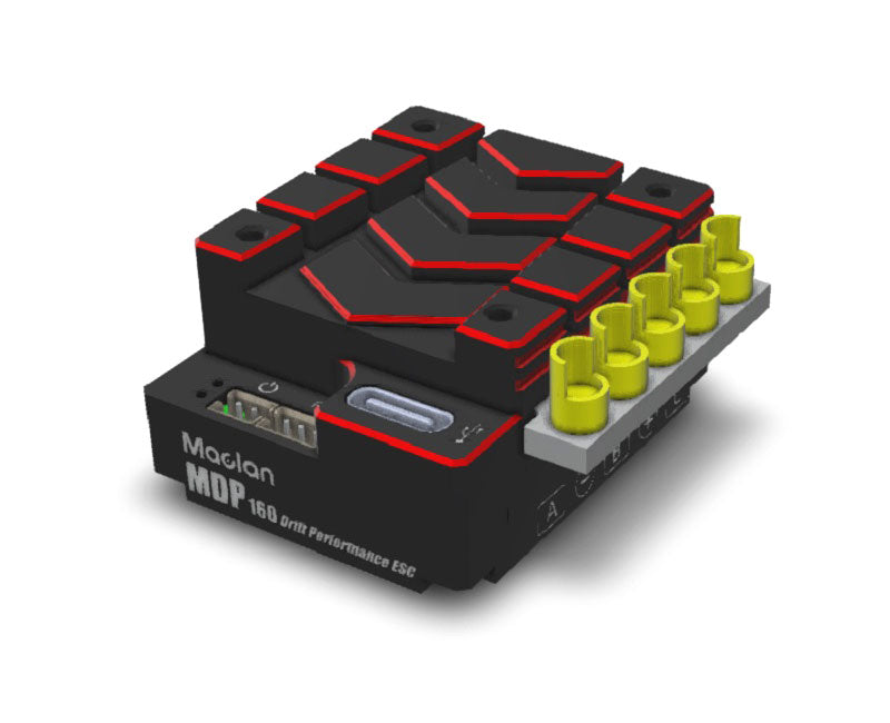 MDP 160 Drift Performance ESC, (Black/Red)