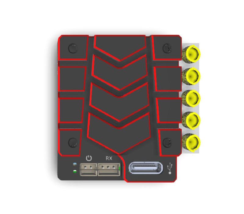 MDP 160 Drift Performance ESC, (Black/Red)