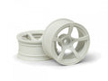 D5 Wheel White (9mm/2pcs) for 1/10 Touring Cars - HPI120205