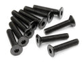 Flat Head Screw, M3X15mm, Hex Socket, (10pcs) - HPIZ085