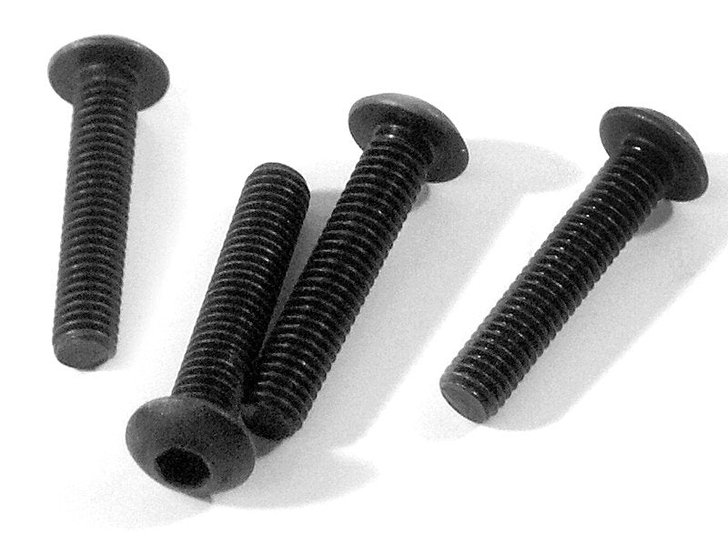 Button Head Screw, M3X15mm, Hex Socket, (4pcs), RS4, Venture, Sport 3, Jumpshot, Savage, Vorza, Baja - HPIZ216