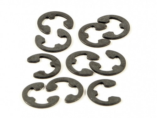 E Clip, 4mm, (10pcs) - HPIZ244