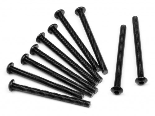 Button Head Screw, M3X35mm, Hex Socket, (10pcs) - HPIZ362