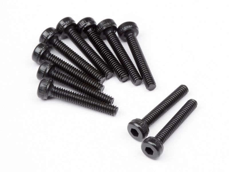 Cap Head Screw, M2X12mm, Hex Socket, (10pcs) - HPIZ413