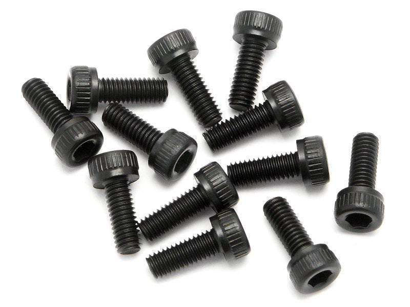Cap Head Screw, M3X8mm, Hex Socket, (12pcs) - HPIZ542