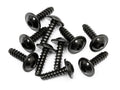 TP Flanged Screw, M3X10mm, Hex Socket, (10pcs) - HPIZ562
