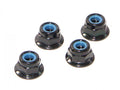 Flanged Lock Nut, M4, (4pcs), Bullet ST/MT, RS4, Venture, Sport 3, Savage, WR8, Baja 5B - HPIZ684
