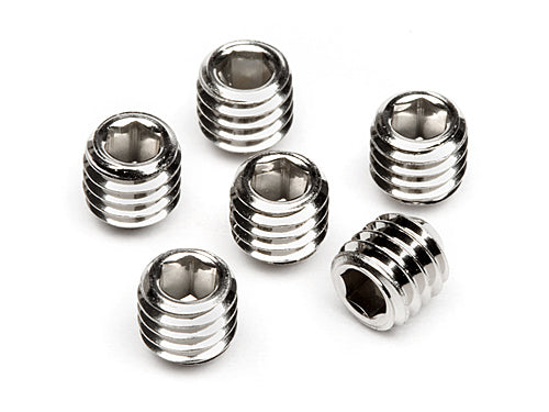 Set Screw, M3X3mm, (6pcs), Bullet ST/MT, Savage, RS4, Sport 3, Jumpshot, E10, Vorza - HPIZ700