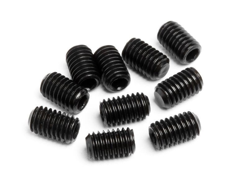 Set Screw, M3X5mm, (10pcs), RS4, Sport 3, Jumpshot, Savage, Vorza - HPIZ702