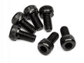 Cap Head Screw, M4X8mm, Hex Socket, (6pcs) - HPIZ792