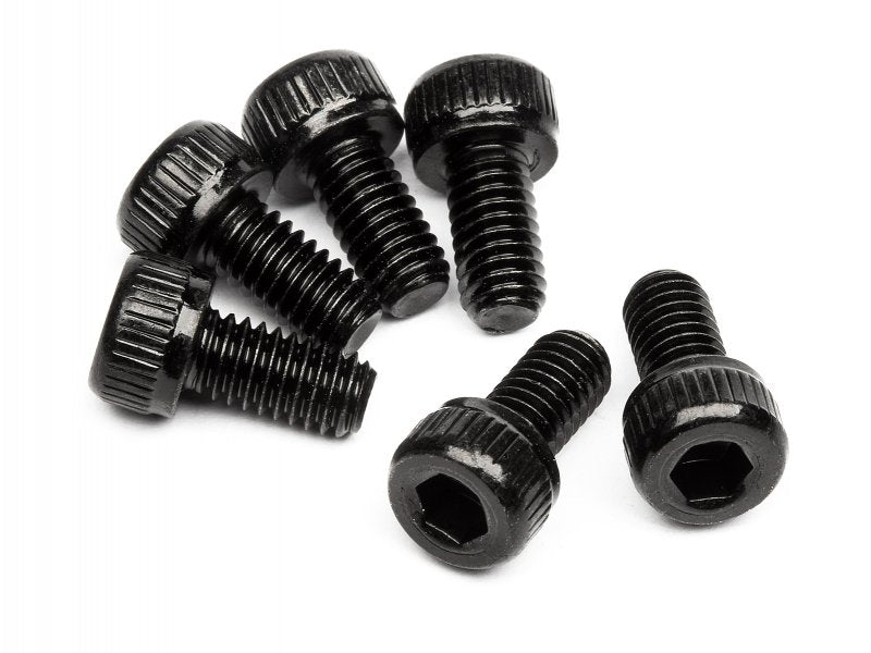 Cap Head Screw, M4X8mm, Hex Socket, (6pcs) - HPIZ792
